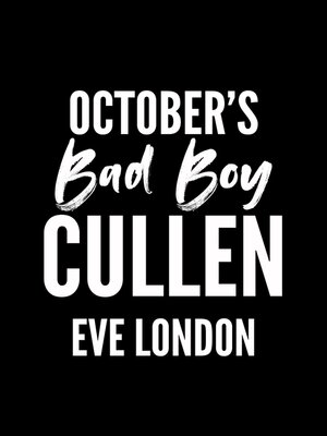 cover image of October's Bad Boy--Cullen